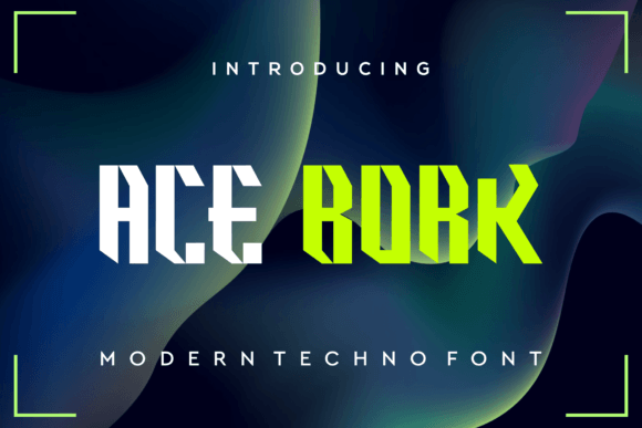 Acebork: A Modern Sans Serif Font for Bold Branding