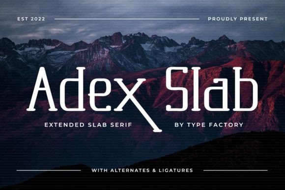 Adex Slab: A Timeless Serif Font for Modern Editorial Design