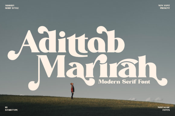 Adittab Marirah: A Modern Serif Font for Elegant Branding