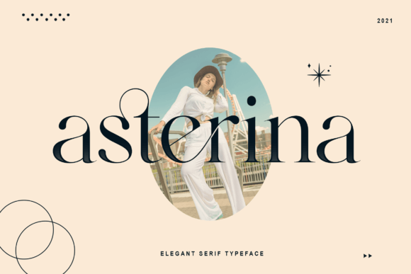 Asterina: A Stylish Serif Font for Modern Branding