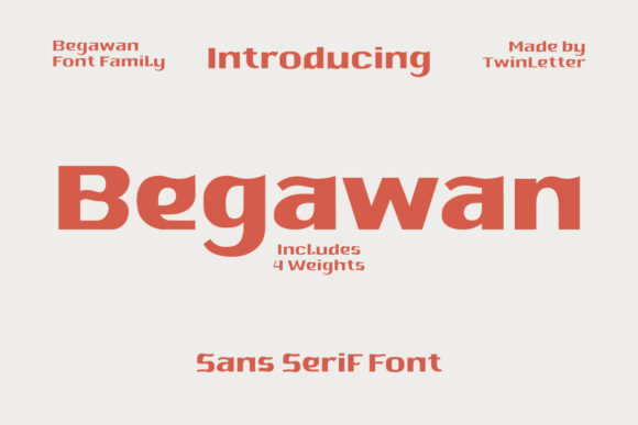 Begawan: A Modern Sans Serif for Bold Branding
