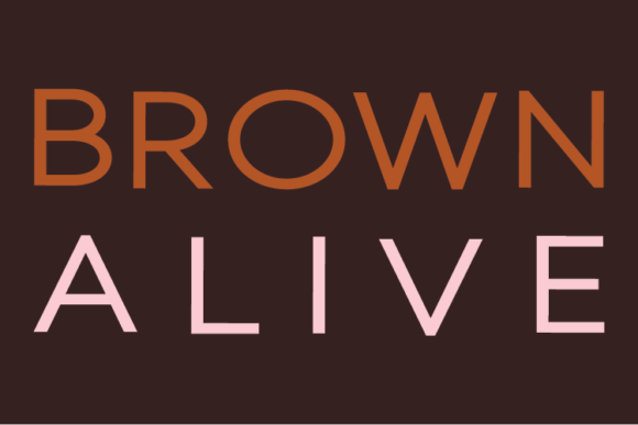 Brown Alive Font for Modern Branding and Marketing