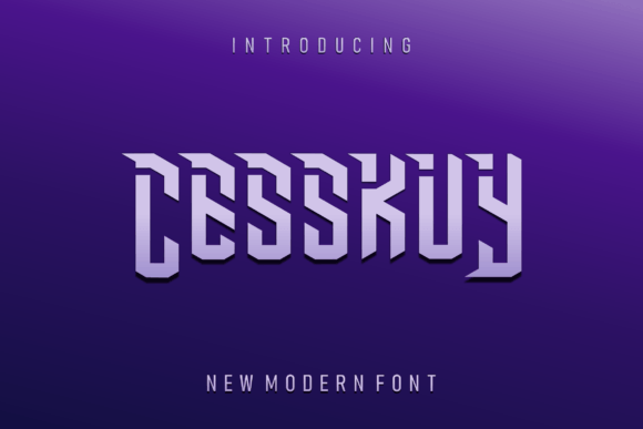 Cesskuy Font for a Polished Brand Look