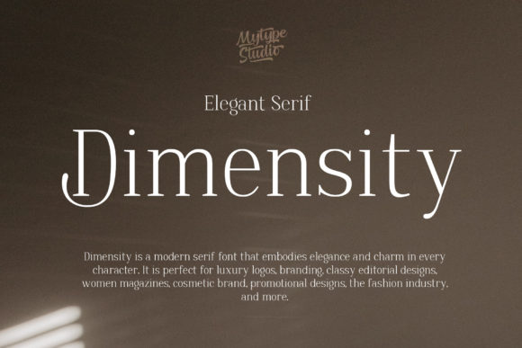 Dimensity Serif Font Review for Branding and Design