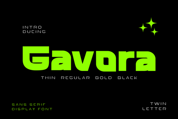 Discovering Gavora: A Modern Sans Serif for Branding Projects