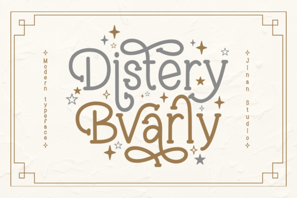 Distery Bvarly for Professional Branding and Design