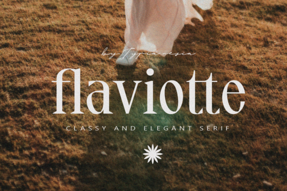 Flaviotte Serif Font for Web Design