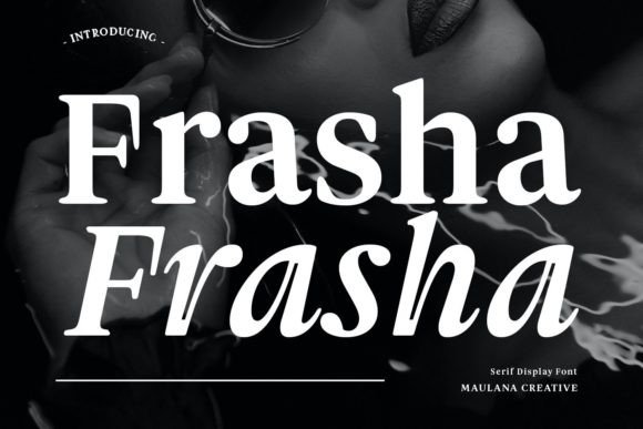 Frasha: A Modern Serif Font for Handmade Creations