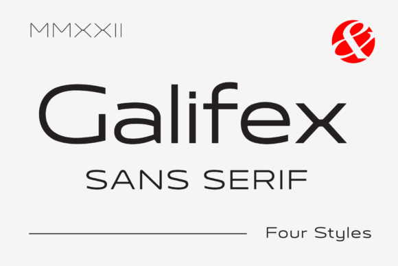 Galifex: A Modern Sans Serif Font for Craft Projects