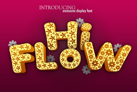 Hi Flow: A Modern Decorative Font for Your Business Branding