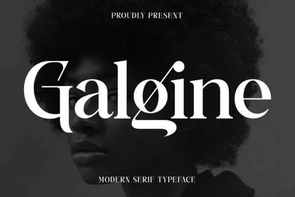 How Galgine Elevates Campaign Design with Classy Serif Style