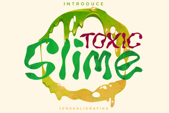 How Toxic Slime Font Elevated My Brand's Visual Identity