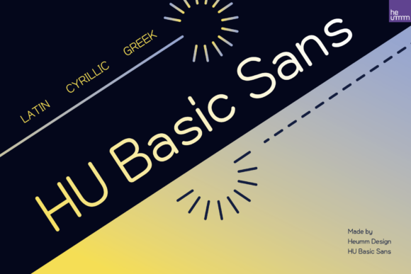 HU Basic Sans for Handmade Creations