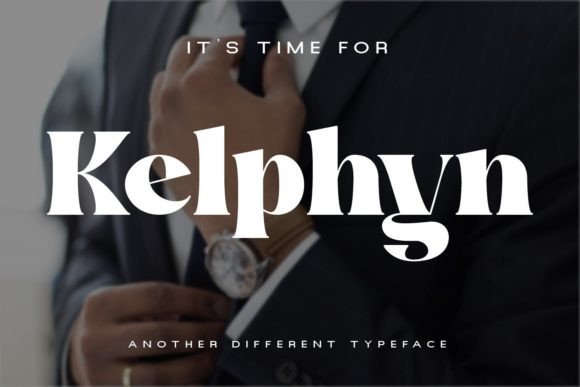 Kelphyn: A Serif Font for Modern Editorial Design