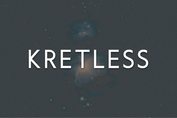 Kretless: A Modern Sans Serif Font for Campaign Creativity