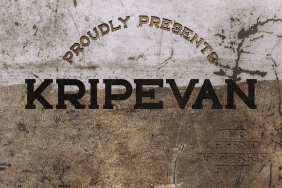 Kripevan: A Modern Serif Font for Web Design