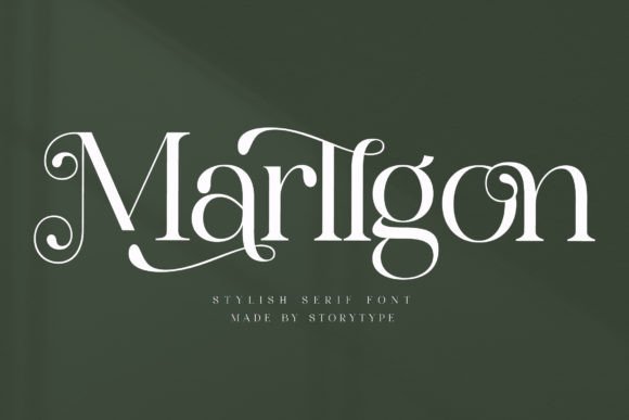Marllgon: A Stylish Serif Font for Web Design