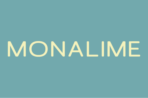 Monalime: A Modern Sans Serif Font for Digital Branding