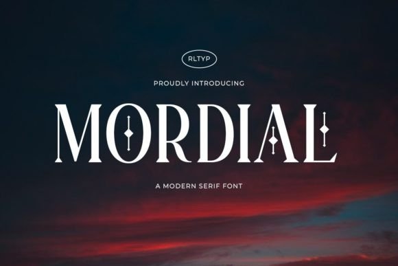 Mordial Serif Font for Modern Web Design