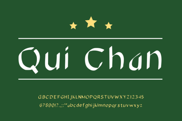Quinchan: A Modern Typeface for Editorial Design