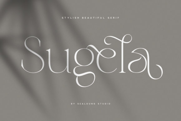 Sugela Serif Font for Handmade Projects
