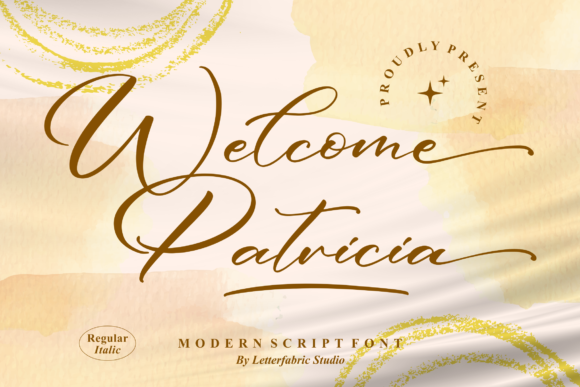 Welcome Patricia Font for Modern Web Design
